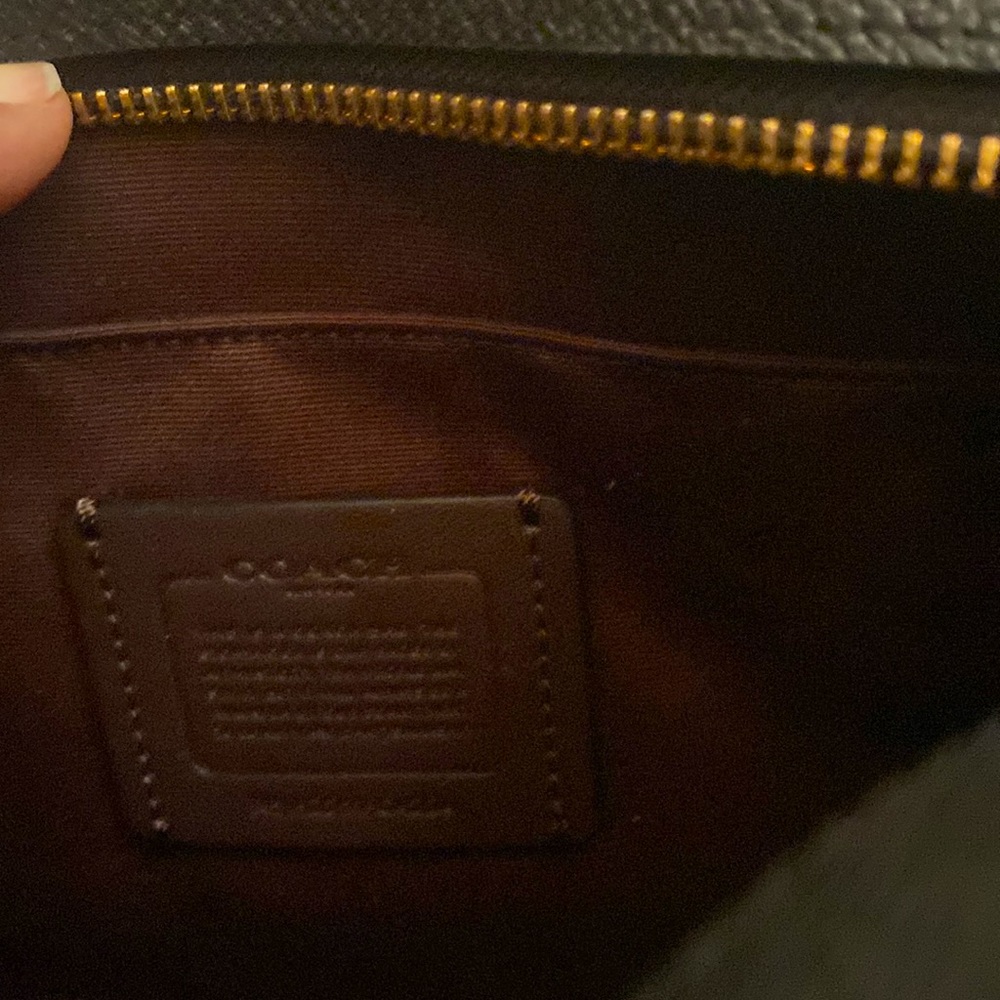 Authentic Brand New Black Coach Alice Satchel - Picture 6 of 7